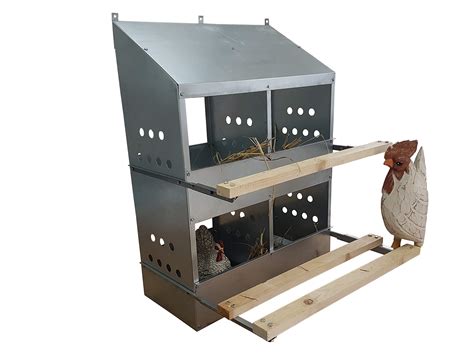 chicken nesting boxes metal manufacturer|galvanized metal chicken nesting boxes.